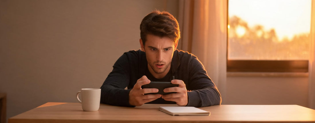 Smartphone gaming heat scenario showing why a mobile cooling solution may be needed during long sessions