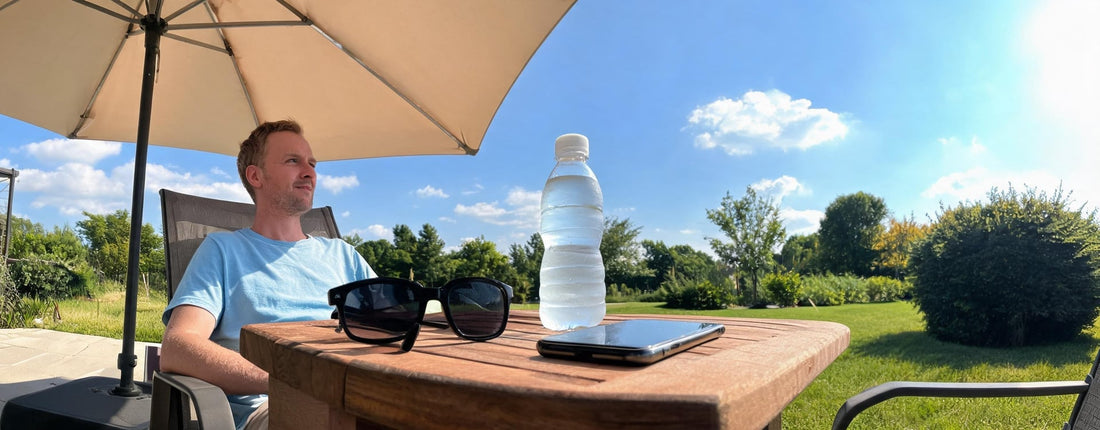 Mobile gamer assessing an overheated phone before using a phone cooler for gaming during a long session