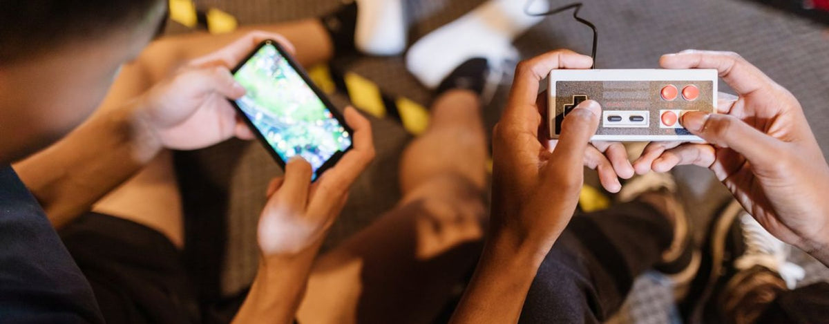 Mobile phone gaming with a Bluetooth controller