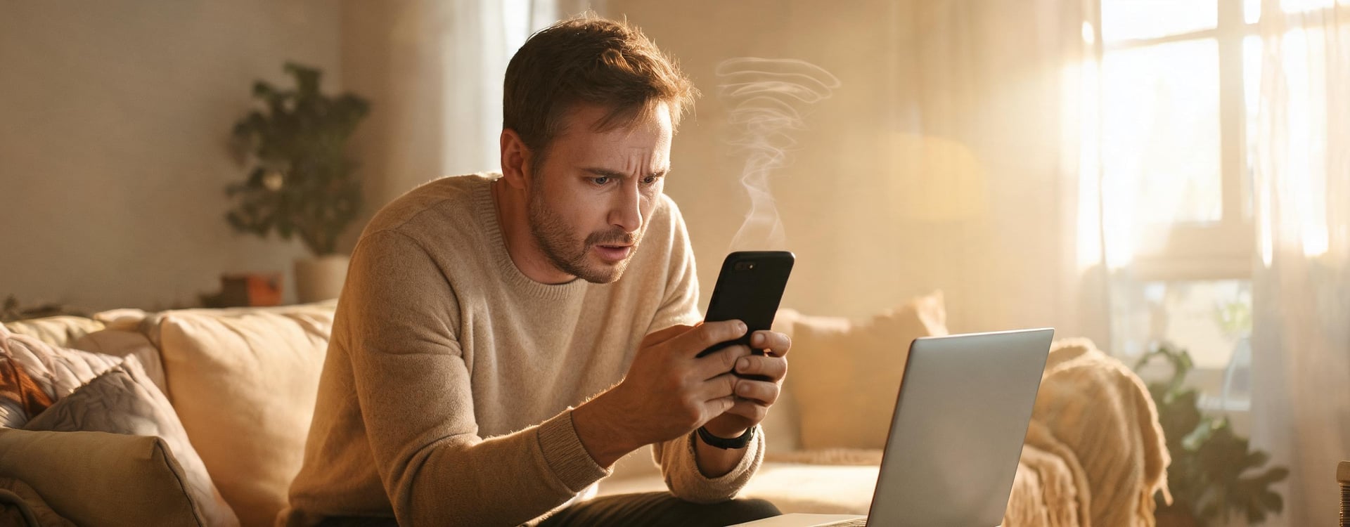 A person playing a demanding game on an Android phone, highlighting the need for efficient vapor chamber cooling to prevent overheating.