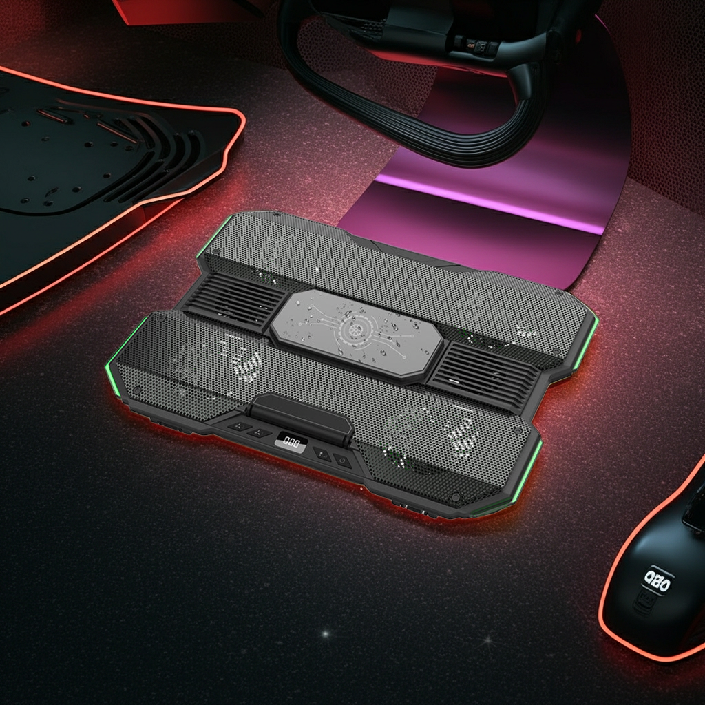 KryoZon H7 Semiconductor 8-Fan Laptop Cooling Pad