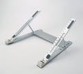 KryoZon H1 MAX aluminum laptop stand photographed on a neutral white studio background without a cooling module