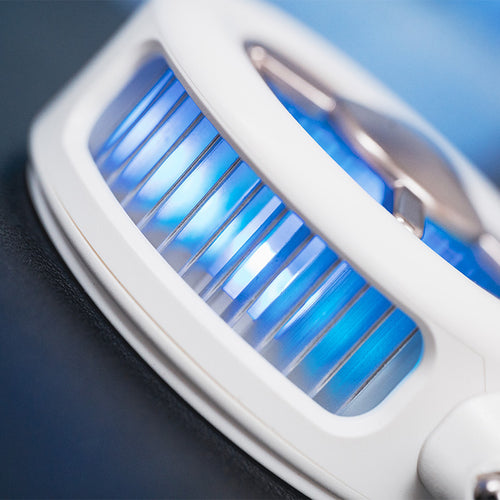 KryoZon K12 magnetic phone cooler front view showing minimalist design and strong magnetic grip