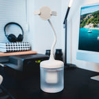 KryoZon S6 phone cooler stand with 360-degree rotation and anti-slip grip for streaming setup